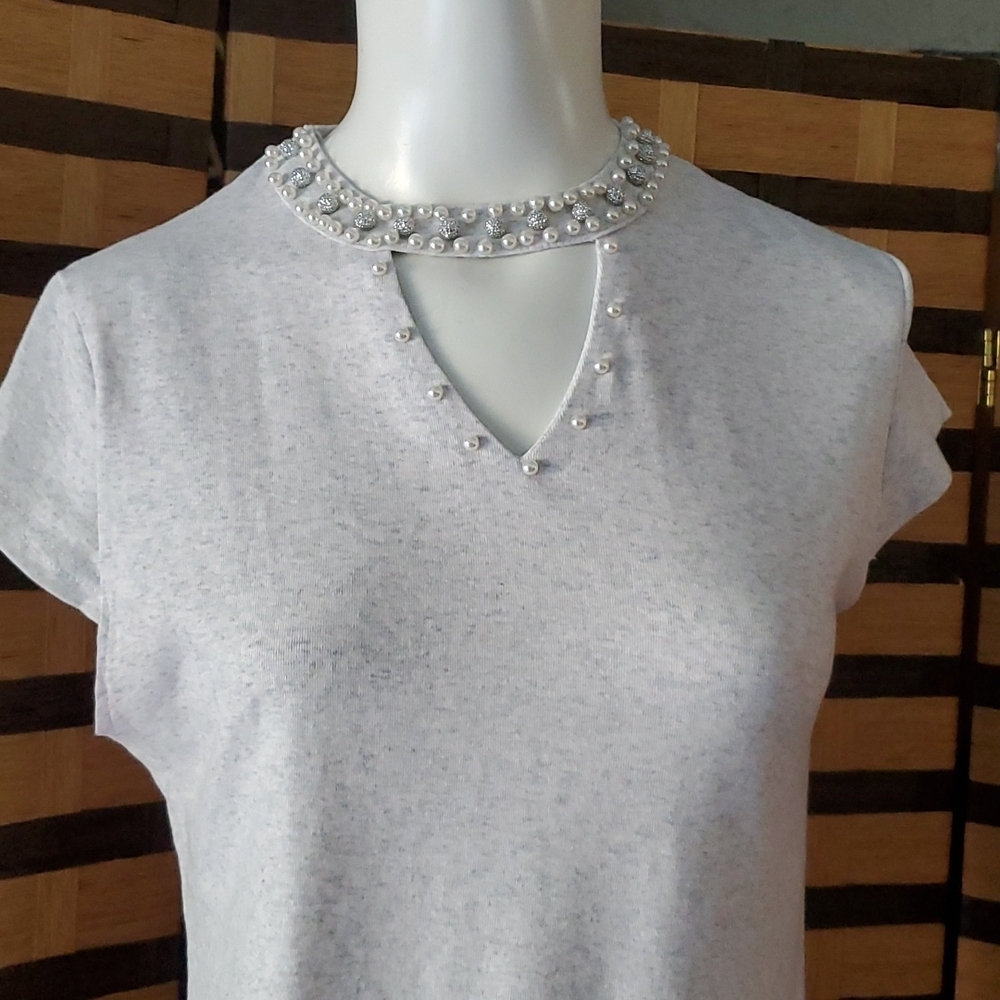 Top stretch with Diamonds/Pearls